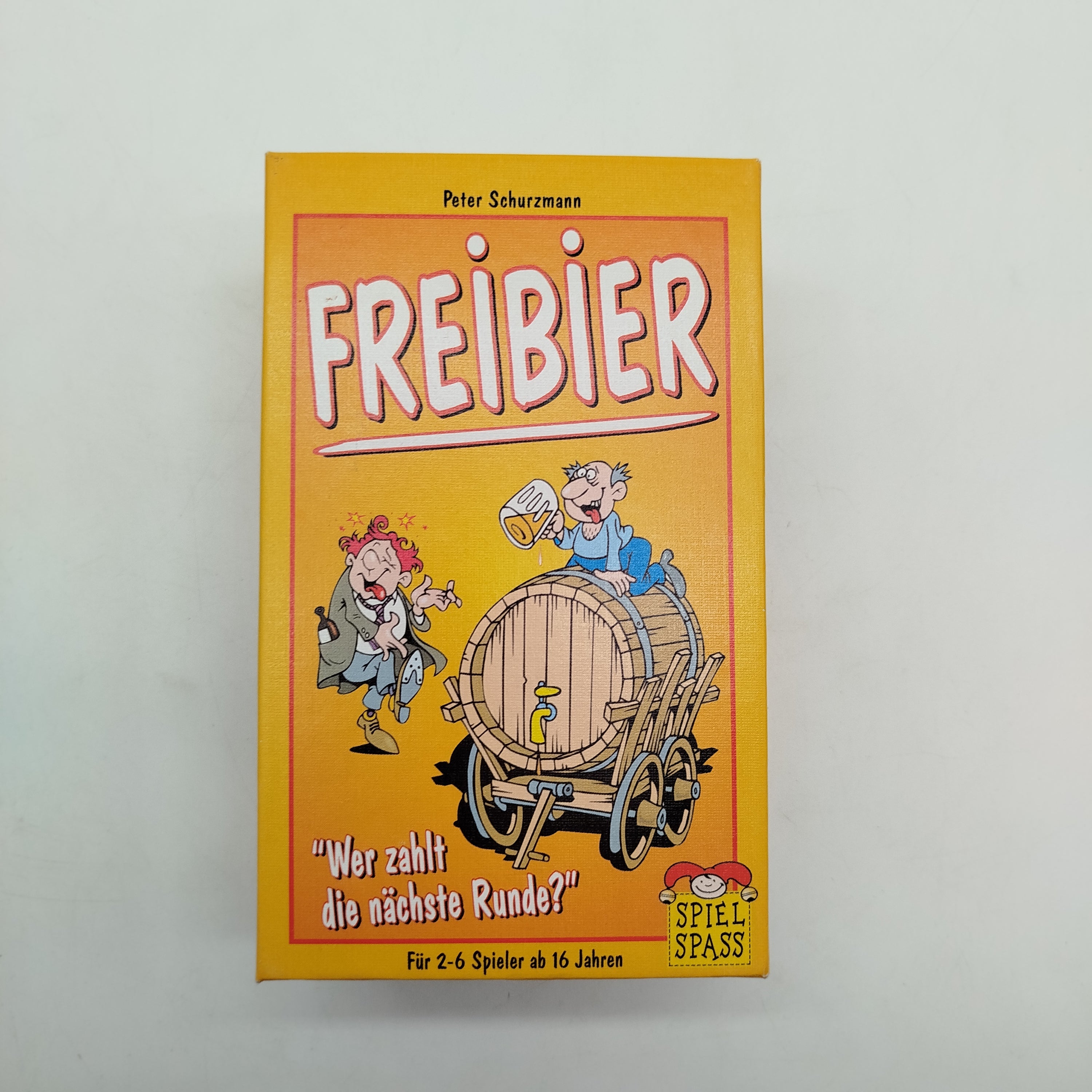 Spiel Spass Freibier Kartenspiel – Partyspiel ab 16 Jahren, OVP